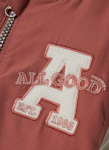 GIACCA BOMBER ALL GOOD JUNIOR, WITHERED ROSE PINK, small