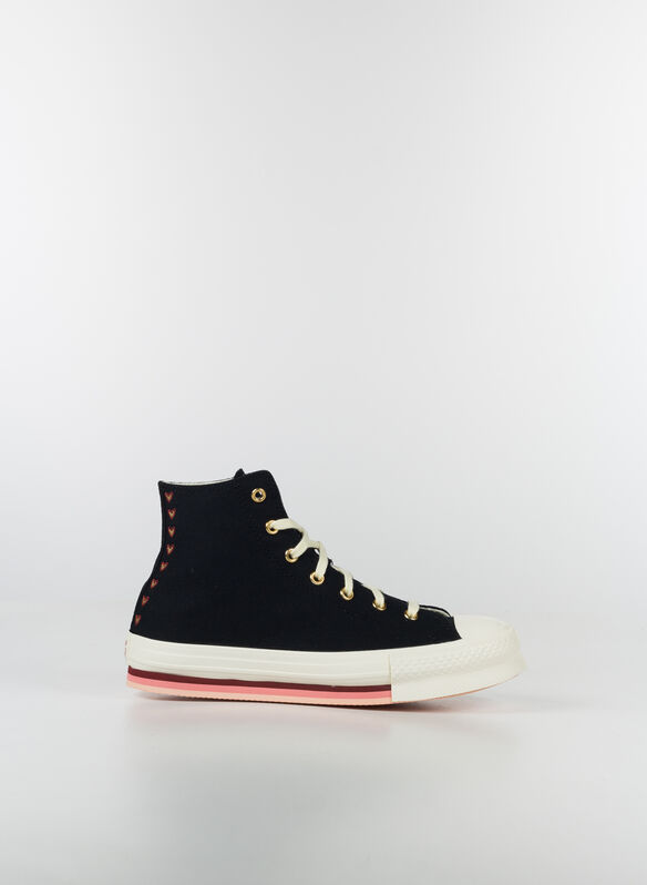 Scarpa Chuck Taylor All Star Lift Platform Hearts Ragazza