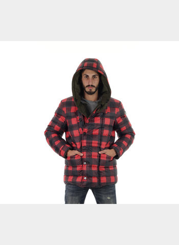 PIUMINO UOMO REVERSIBILE LUNGO , 187FORESTA, small