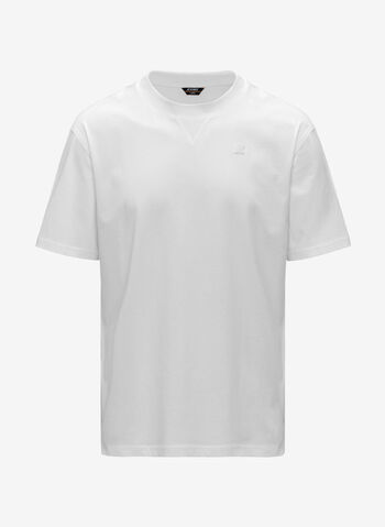 T-SHIRT TRIANGLE IN JERSEY, 001 WHT, small