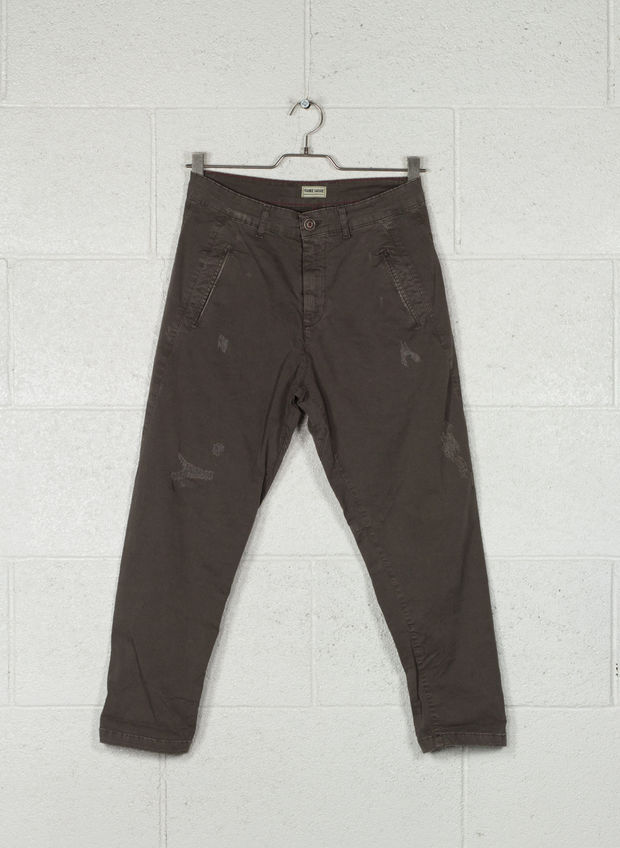 FRANKIE GARAGE PANTALONE QUATTRO TASCHE Grigio Uomo | Sport85