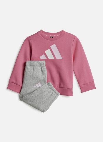 TUTA GIROCOLLO ESSENTIALS BIMBA, FUXIAGREY, small