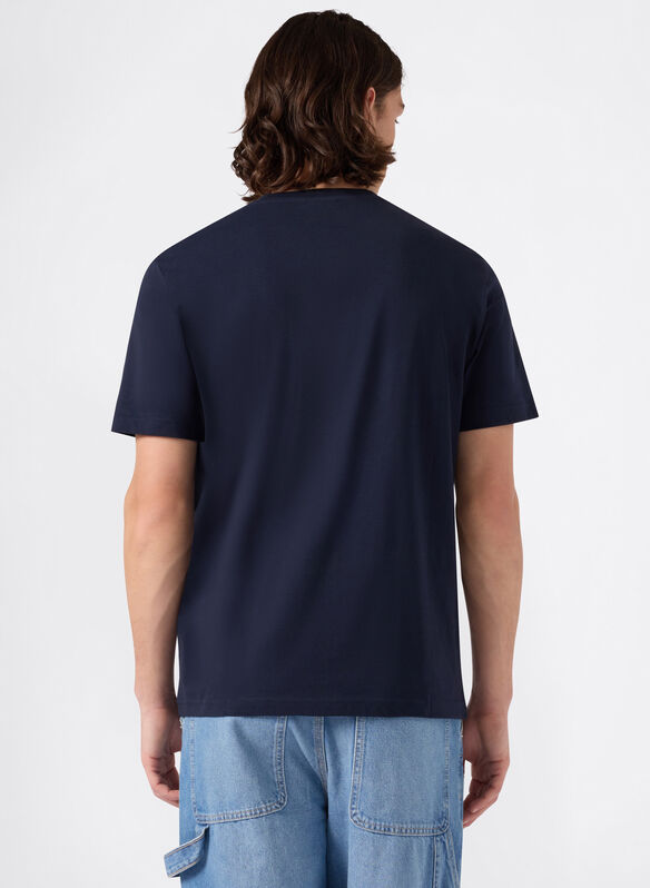 T-SHIRT HERITAGE LOGO, BS501 NVY, medium
