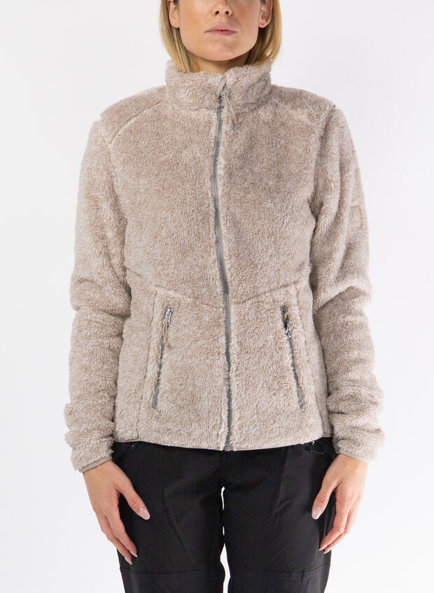 FELPA IN PILE LAURA, 931 BEIGE, large