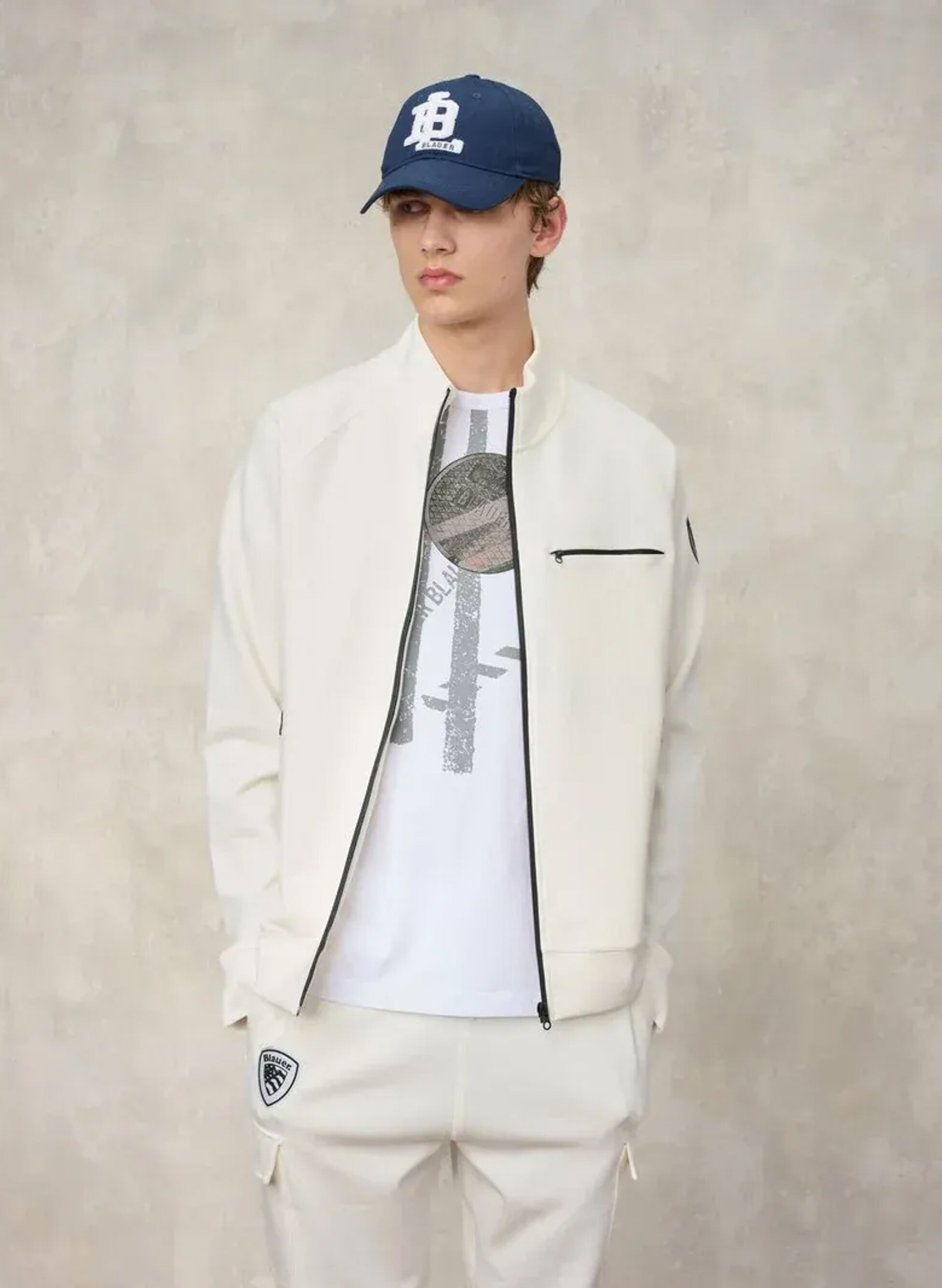 BLAUER FELPA ELASTICIZZATA RAYNOR