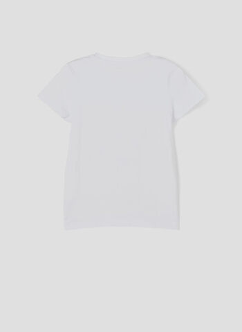T-SHIRT BANIN RAGAZZA, BRIGHT WHT, small