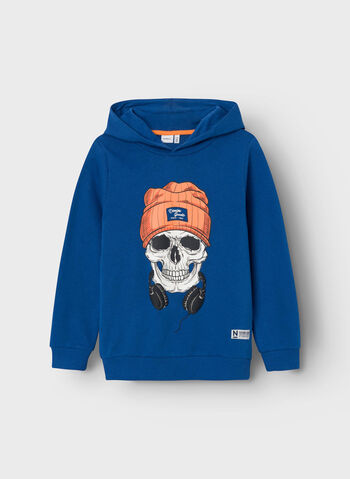 FELPA HOODIE BEHANS TESCHIO RAGAZZO, SET SAIL BLUETTE, small