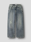 JEANS NOOS RAGAZZA, DARK BLUE DENIM, thumb