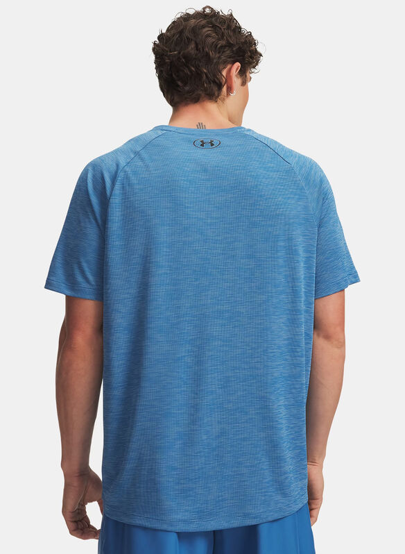 T-SHIRT TECH TEXTURED, 0430 BLUE, medium