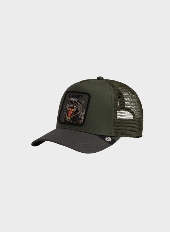 CAPPELLO STRENGHT PANTHER TRUCKER UNISEX, - PALM/OIL, medium