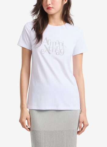 T-SHIRT GLITTER, U0002 WHT, small
