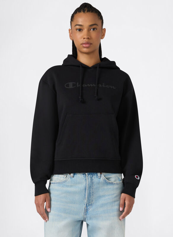 FELPA HERITAGE HOODIE, KK001 BLK, medium