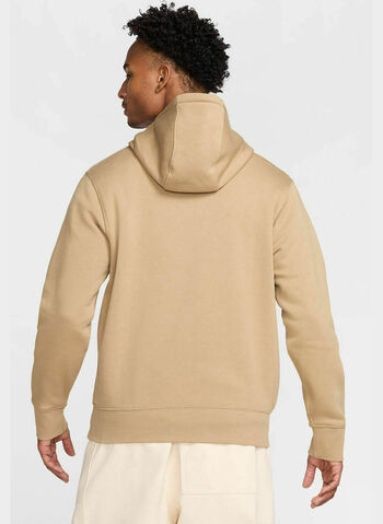 FELPA HOODIE CLUB IN PILE, 297 BEIGE, small