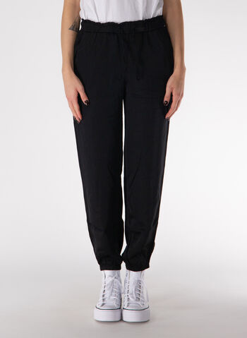 PANTALONE JOGGER SATEN, 10009 BLK, small
