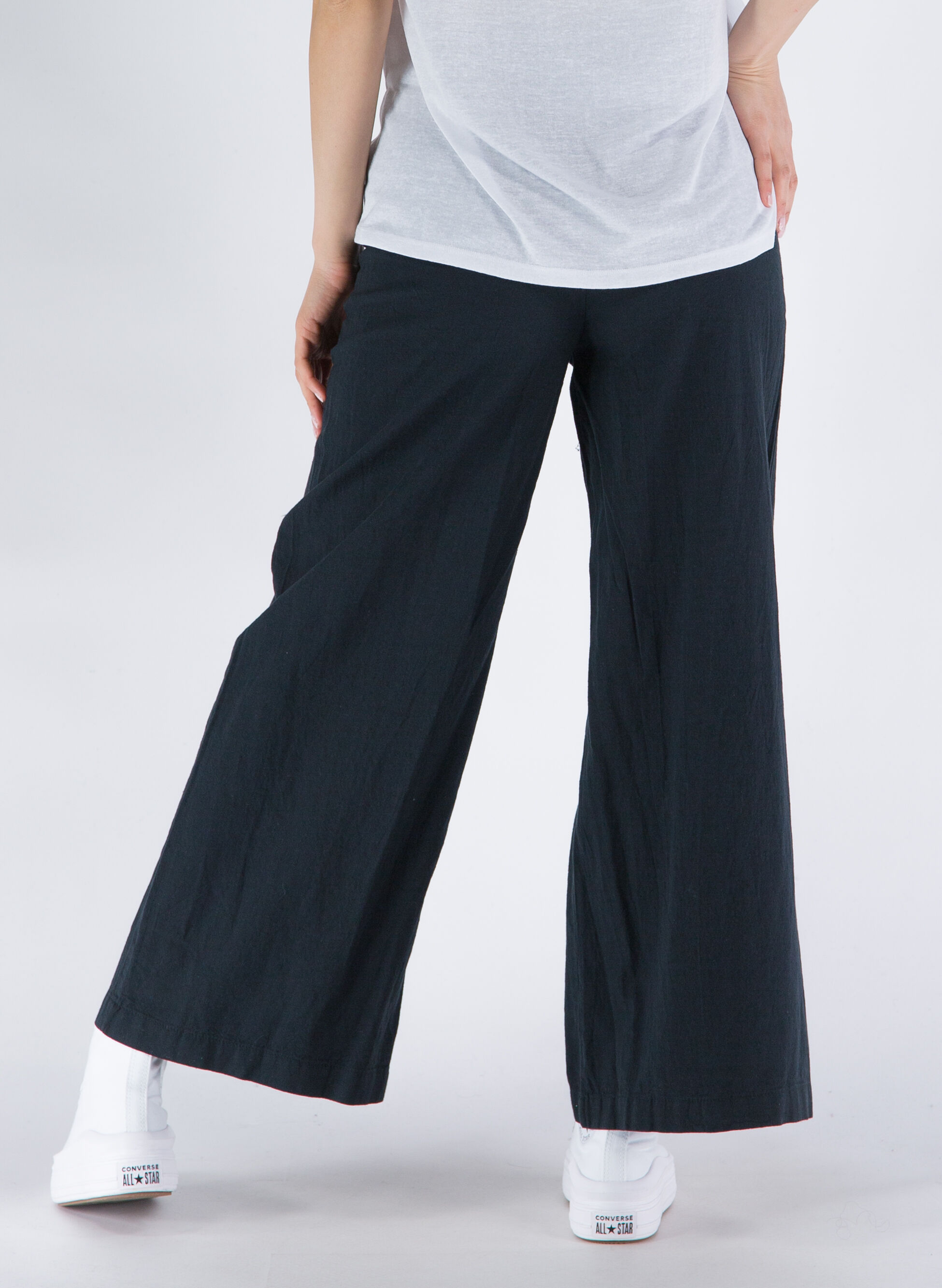 YES ZEE PANTALONE MISTO LINO S