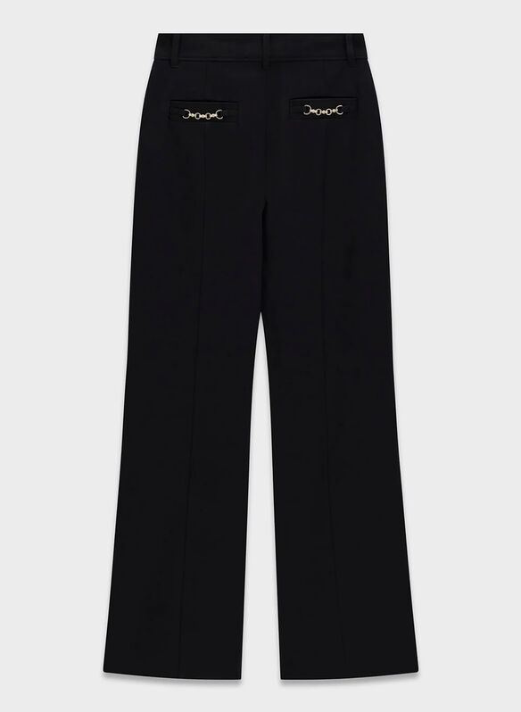 PANTALONE CHRISSY PUNTO MILANO, JBLK BLK, medium
