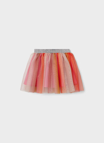 GONNA TULLE NUDELLA BAMBINA, PINK COSMOS, small