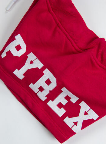 SHORTS LOGO BAMBINA, 044FUXIA, small