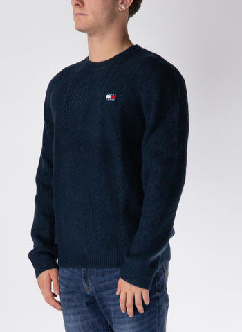 MAGLIONE IN MAGLIA INTRECCIATA, , small