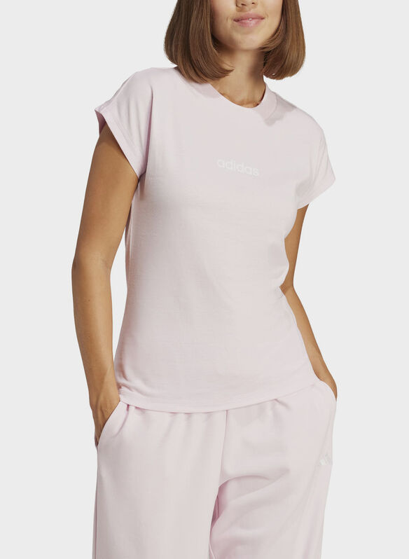 T-SHIRT ESSENTIALS LINEAR, - PINK, medium