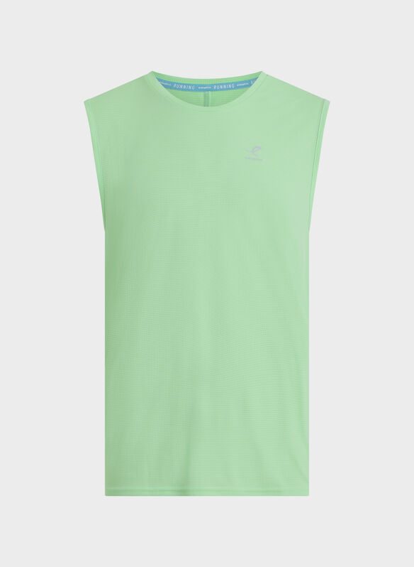 CANOTTA RUNNING HR, 724 GREEN LIGHT, medium