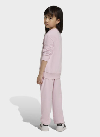 TUTA TERRY BIG LOGO BAMBINA, - PINK, small