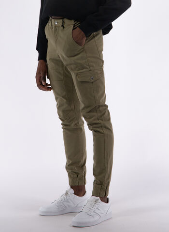 PANTALONE CARGO MOLLA, G8K2 TORTORA, small