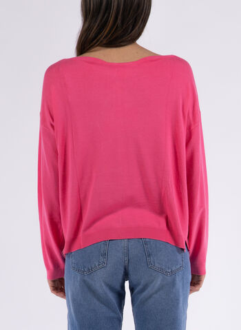 MAGLIONE RASATO SCOLLO BARCA, 61735 FRAGOLA, small