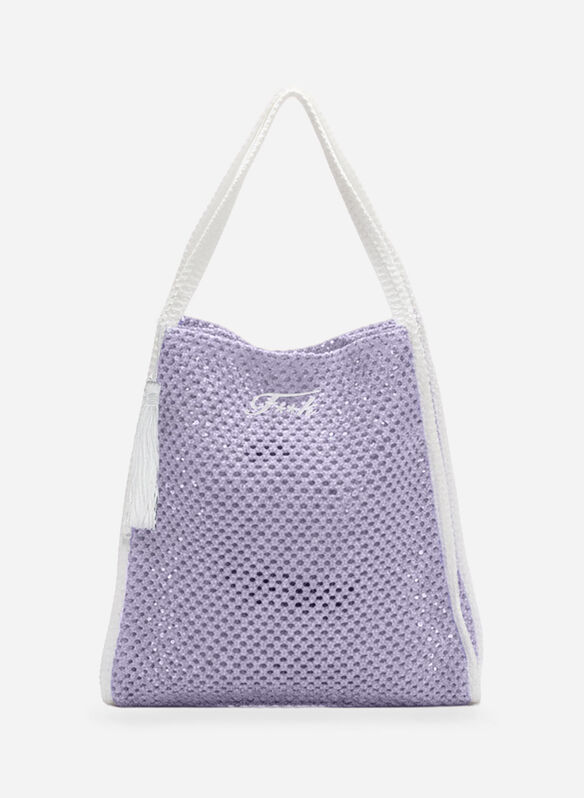 BORSA RAFIA, LC  LILLA, medium
