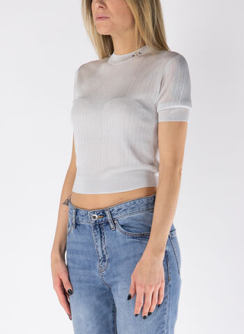 MAGLIA IN VISCOSA LUREX, U0002 GREY, small