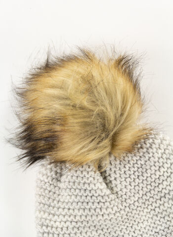 CAPPELLO PONPON PELO, OFFWHITE, small