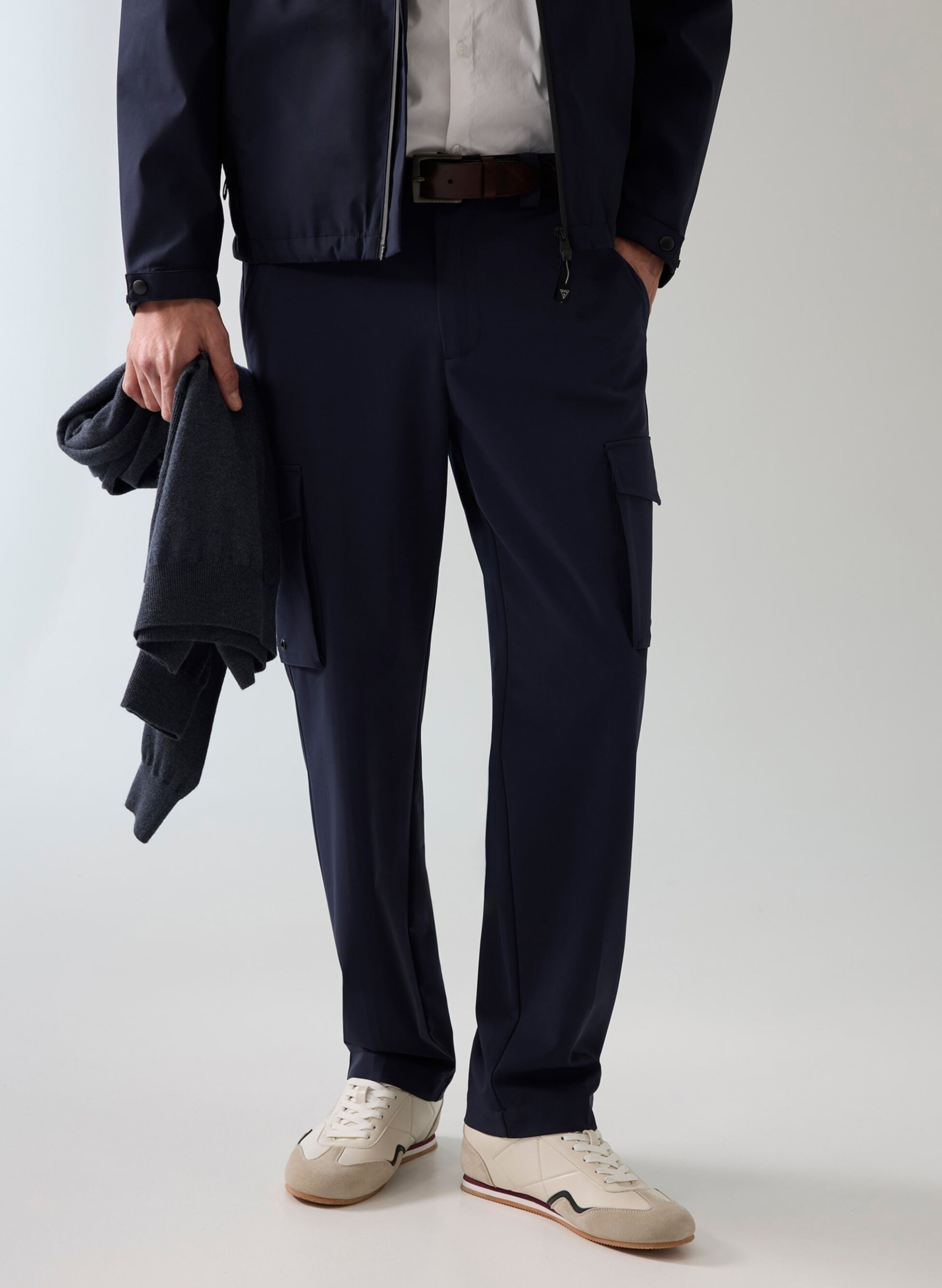 GUESS PANTALONE CARGO IN NYLON