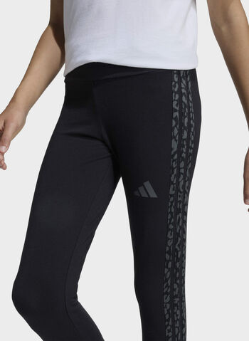LEGGINGS ANIMALIER RAGAZZA, - BLK, small