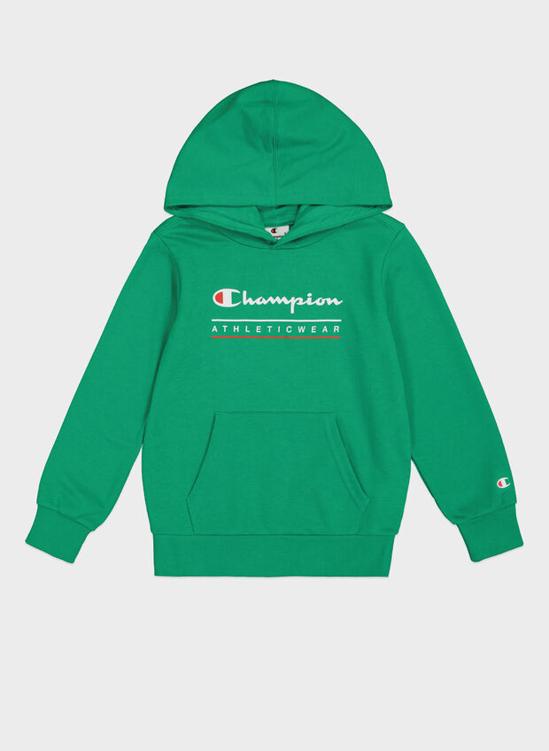 FELPA GRAPHIC SHOP RAGAZZO, GS130 GREEN, large