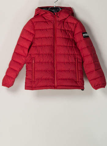GIUBBOTTO NY RAGAZZO, 040ROSSO, small