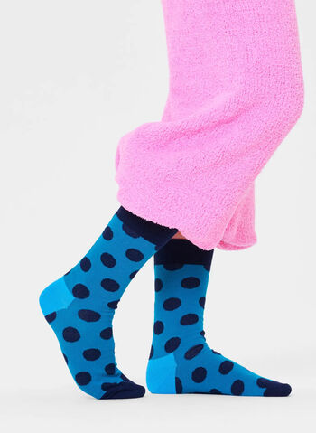 CALZA BIG DOT UNISEX, 6700 BLUE, small