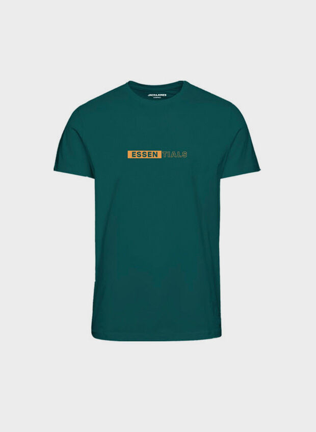 T-SHIRT NEO LOGO, STORM VERDE, large