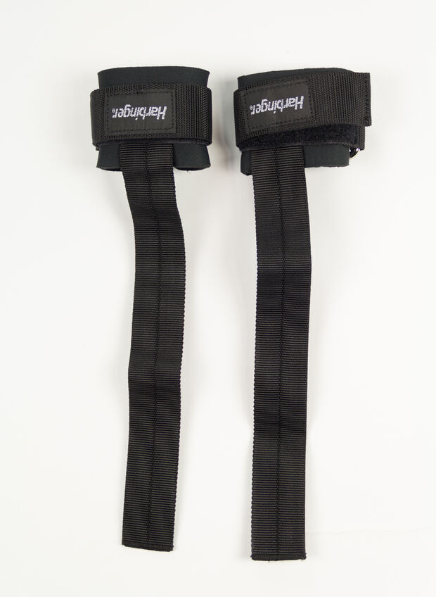 COPPIA LIFTING STRAPS BIG GRIP PRO, BLK, large