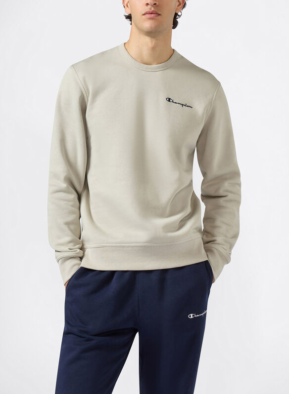 FELPA LOGO RICAMATO ICONS, YS152 CREMA, medium