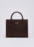 BORSA RIDHI S TOTE ECOPELLE, X0782 MORO, thumb