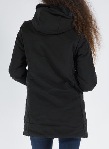 GIUBBOTTO CLAIRE REVERSIBILE IN PELLICCIA SINTETICA, , small