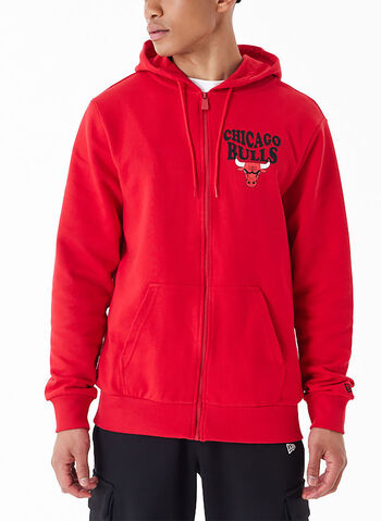 FELPA CHICAGO BULLS NBA, RED, small