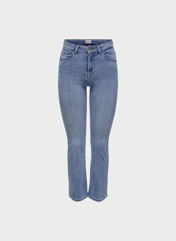JEANS KENYA CROP, LIGHT BLUE DENIM, small