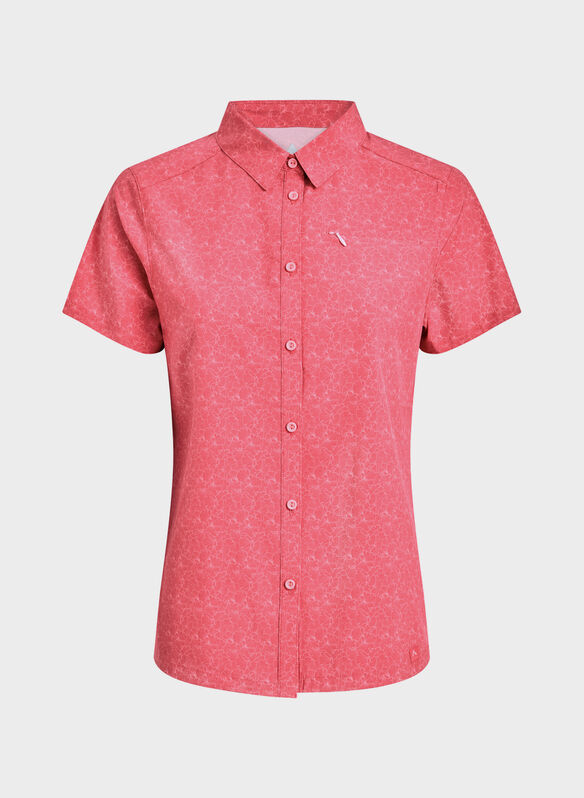 CAMICIA PALILA STRETCH GRAPHIC, 901 FUXIA, medium