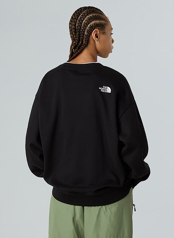 FELPA GIROCOLLO ESSENTIAL, BLK, medium