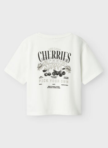 T-SHIRT BAPOL CON STAMPA RAGAZZA, CLOUD DANCER, small