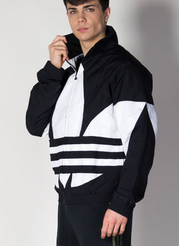 GIACCA TRACK BIG TREFOIL, BLKWHT, small