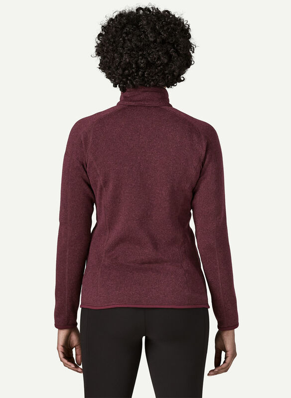 GIACCA IN PILE BETTER SWEATER, - BORDO, medium