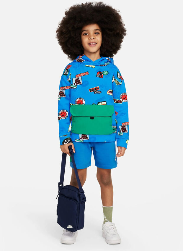 FELPA HOODIE NSW BAMBINO, B68 LIGHT BLUE, large