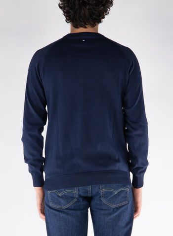 MAGLIONE GIROCOLLO CON LOGO, , small